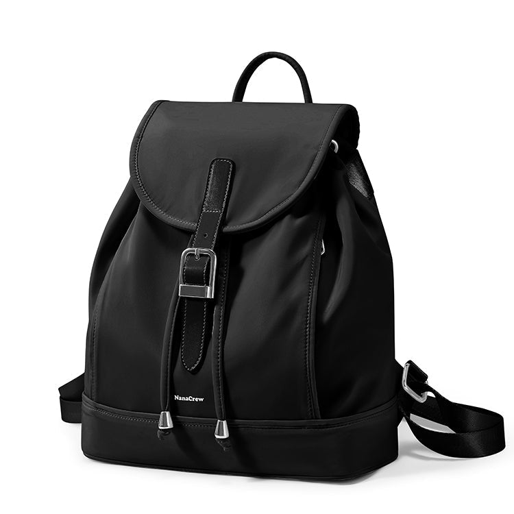 Signature Nylon Flap Backpack