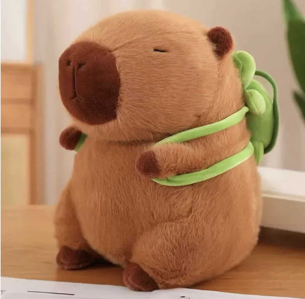 Capybara Plush Toy Anime Fluffy Stuffed Animal Doll-2