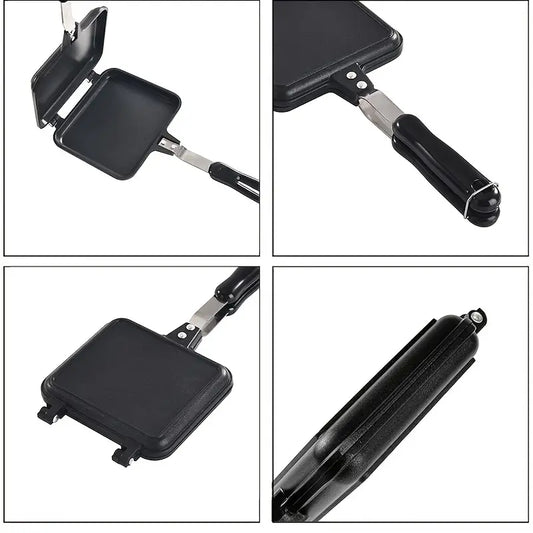 Double-Sided Non-Stick Sandwich Maker & Griddle Pan-0