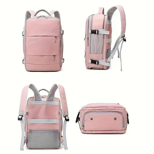 Large Capacity Women's Journey Backpack with Multifunction & Waterproof