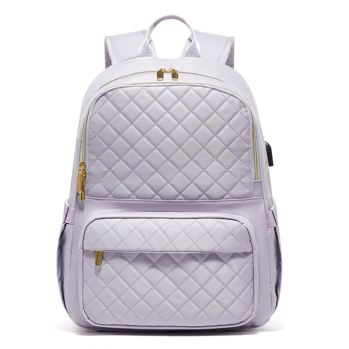 Chic Quilted Flight Approved Backpack