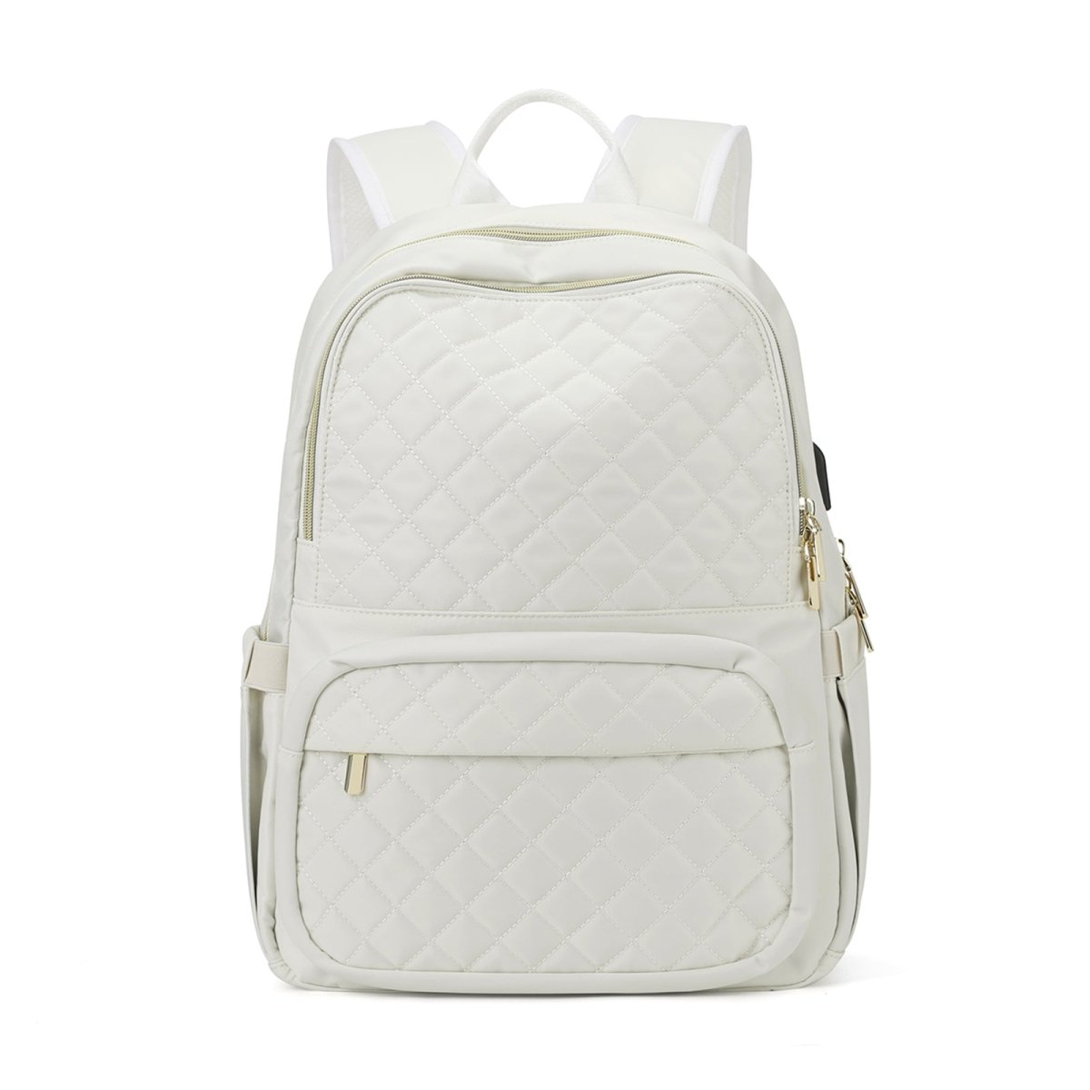 Chic Quilted Flight Approved Backpack