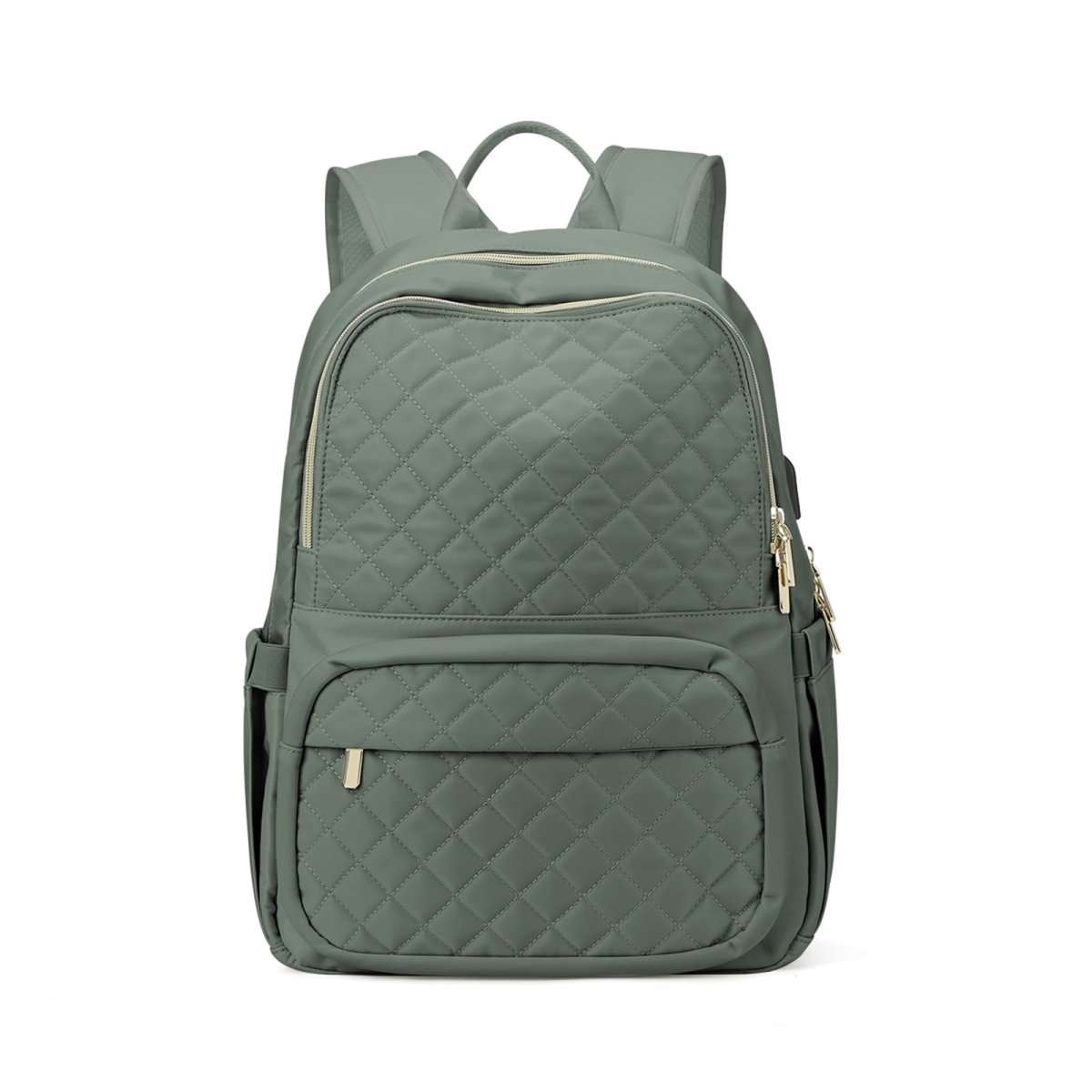 Chic Quilted Flight Approved Backpack