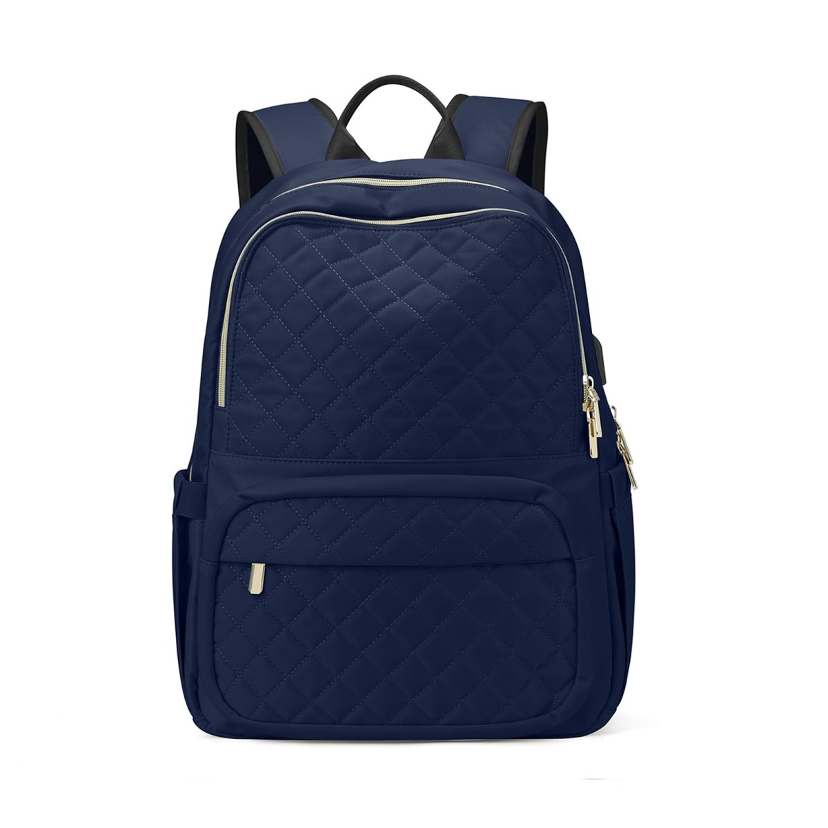 Chic Quilted Flight Approved Backpack