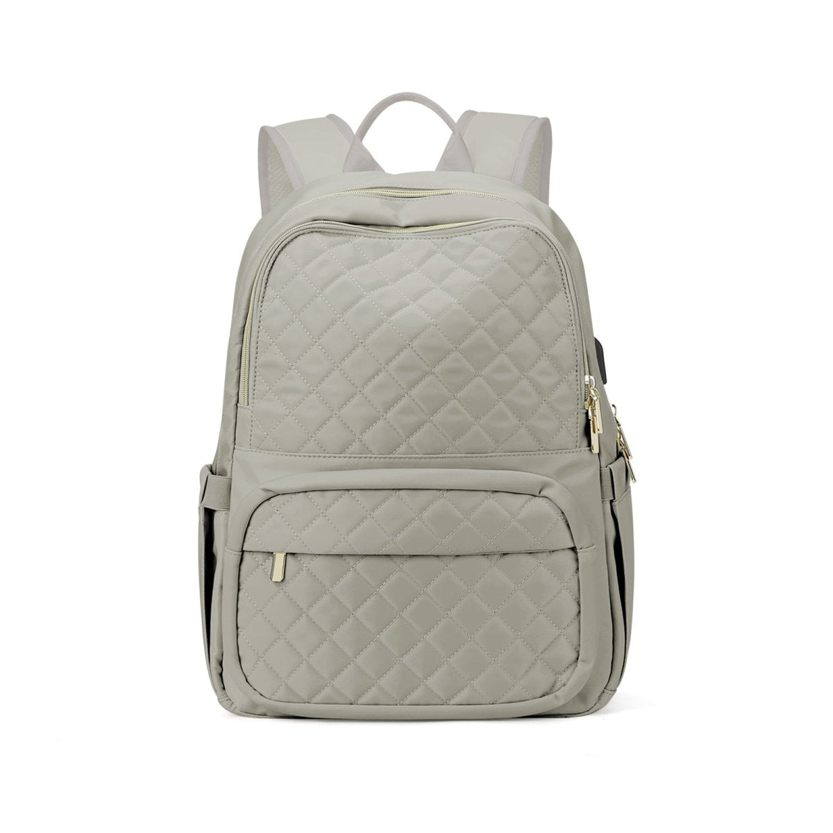 Chic Quilted Flight Approved Backpack