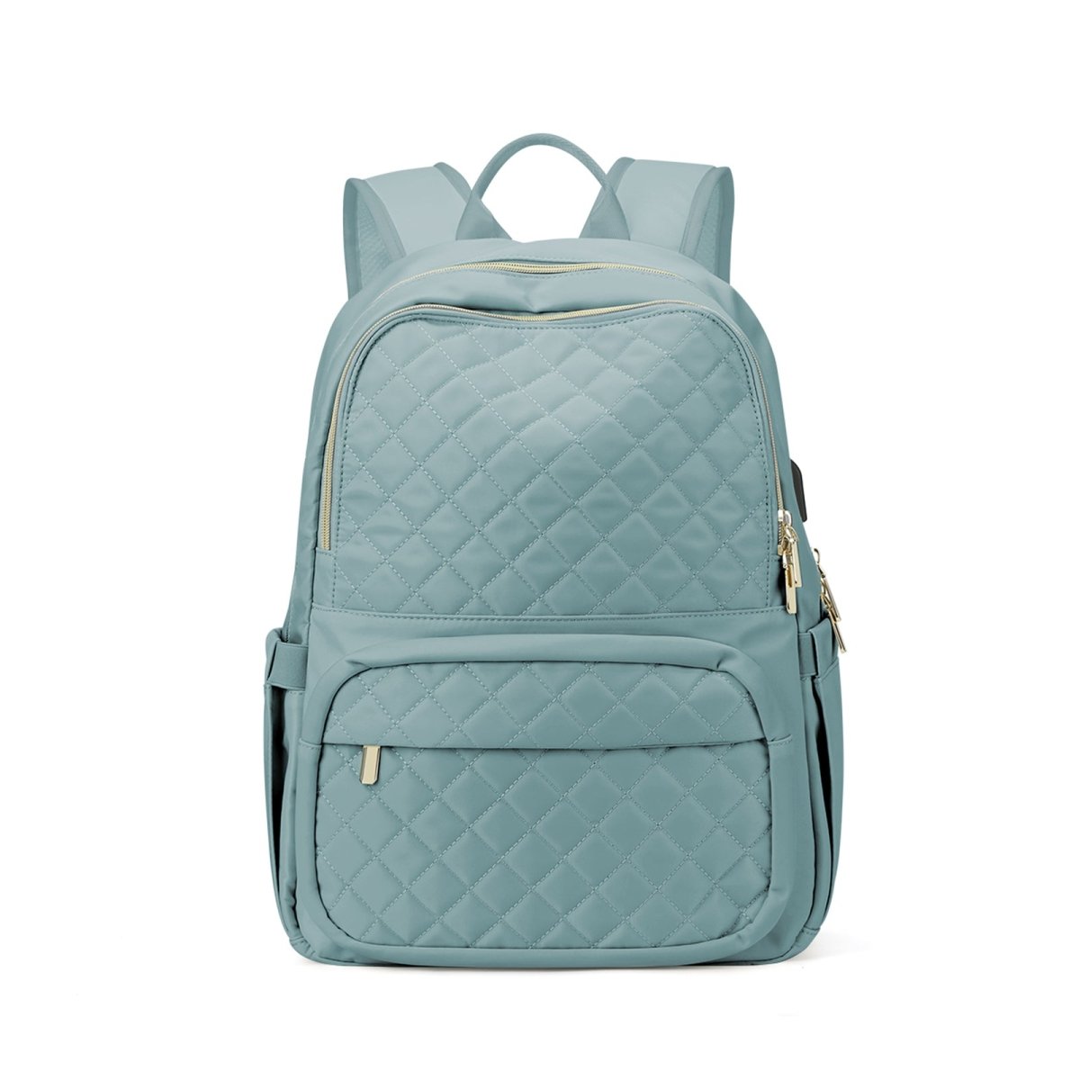 Chic Quilted Flight Approved Backpack