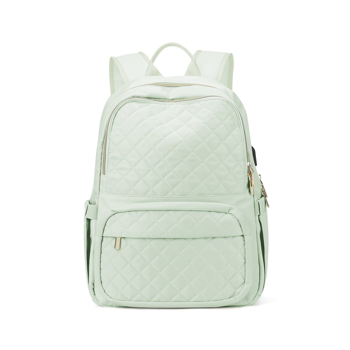 Chic Quilted Flight Approved Backpack