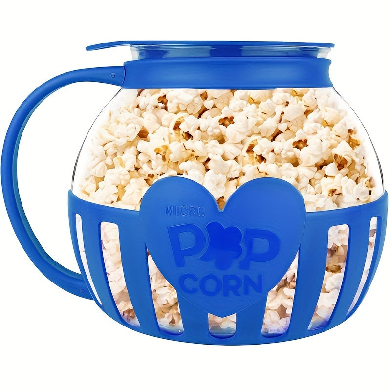 Microwave Popcorn Maker Glass Quart-0
