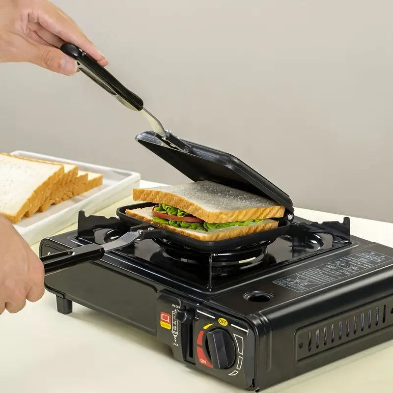 Double-Sided Non-Stick Sandwich Maker & Griddle Pan-2