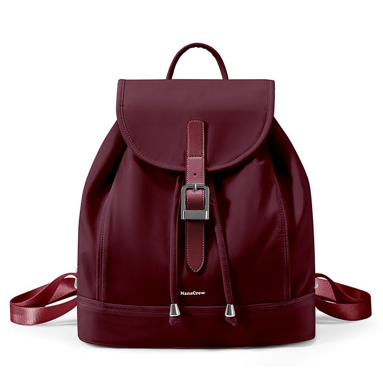 Signature Nylon Flap Backpack